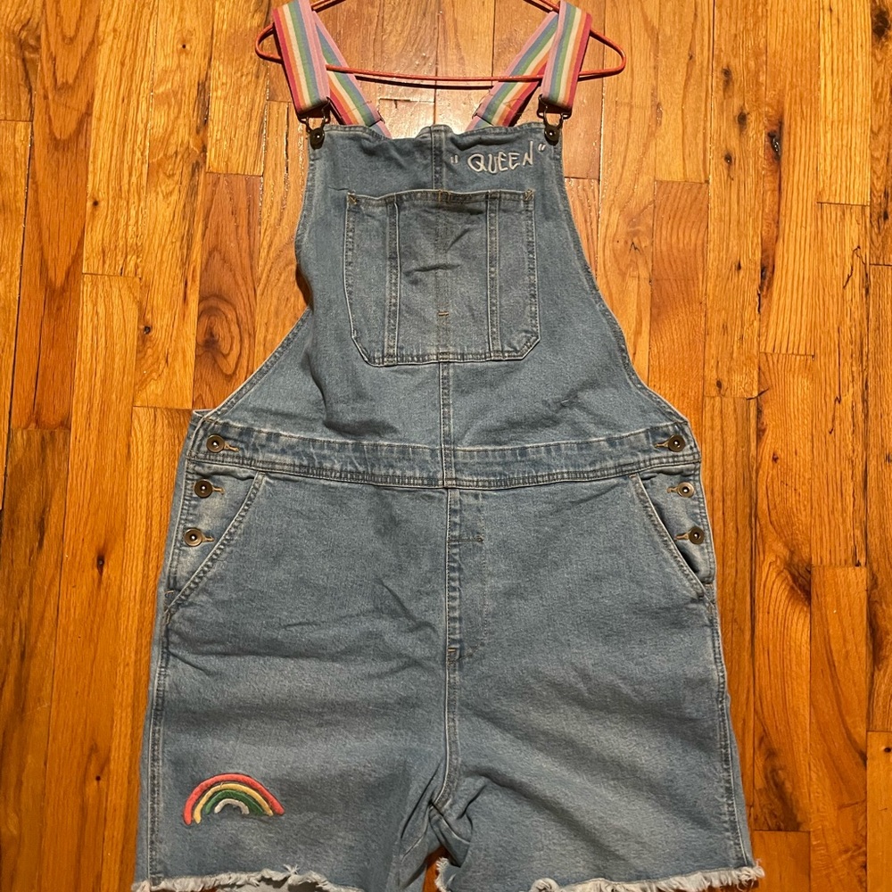 short overalls